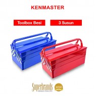 Kenmaster Tool Box Besi 3 Susun - Big Toolbox