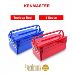 Kenmaster Tool Box Besi 3 Susun - Big Toolbox