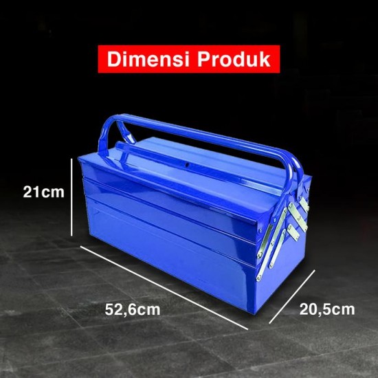 Kenmaster Tool Box Besi 3 Susun - Big Toolbox Kenmaster Tool Box Besi 3 Susun - Big Toolbox