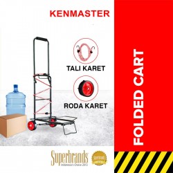 Kenmaster KT-261 Trolley Cart Black - Troli Lipat Hitam