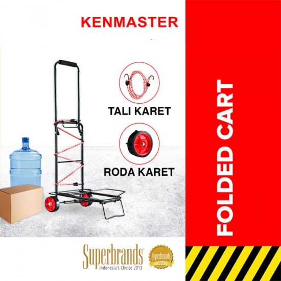Kenmaster KT-261 Trolley Cart Black - Troli Lipat Hitam Kenmaster KT-261 Trolley Cart Black - Troli Lipat Hitam