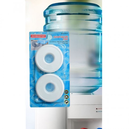 Kenmaster TG02 Tutup Galon dispenser Anti Tumpah 2pcs Kenmaster TG02 Tutup Galon dispenser Anti Tumpah 2pcs