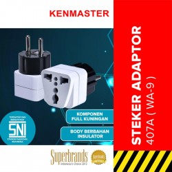 Kenmaster XX-407A WA9 Steker SNI Plug Adaptor Kenmaster XX-407A WA9 Steker SNI Plug Adaptor