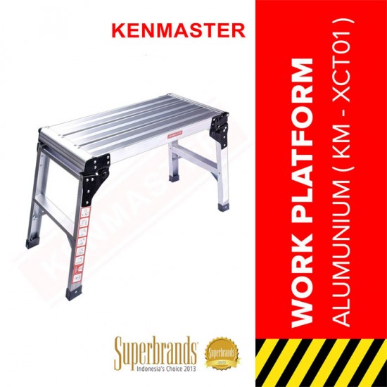 Kenmaster XCT-01 Work Platform Aluminium Tangga Kerja Lipat Kenmaster XCT-01 Work Platform Aluminium Tangga Kerja Lipat