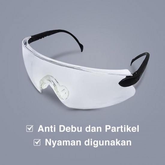 Xander XD-115 Safety Goggle Kacamata Lab Pengaman Pelindung Mata
