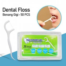 Benang Tusuk Gigi 1 Pack isi 50 Pcs Dental Floss Pembersih Sela