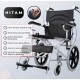 Kursi Roda 16 Inch Lipat Sudah Rakit Portable Wheelchair