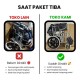 Kursi Roda 16 Inch Lipat Sudah Rakit Portable Wheelchair