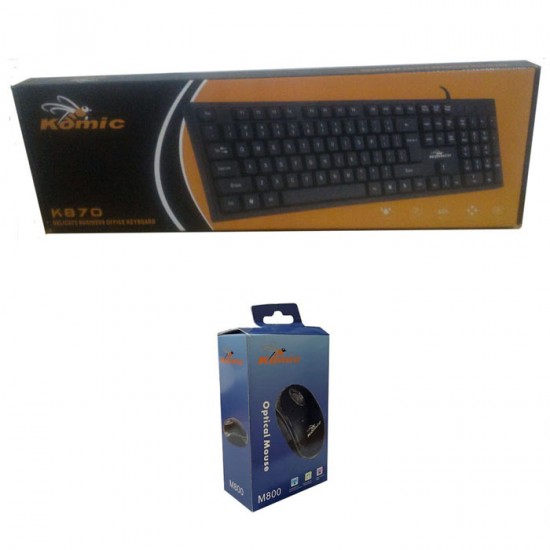 Komic Paket Keyboard Mouse USB 