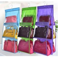 Hanging Bag Organizer Dust Cover - Rak Gantung Tas Anti Debu