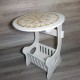 Meja Bulat Samping - Small Round Coffee Tea Table Meja Bulat Samping - Small Round Coffee Tea Table