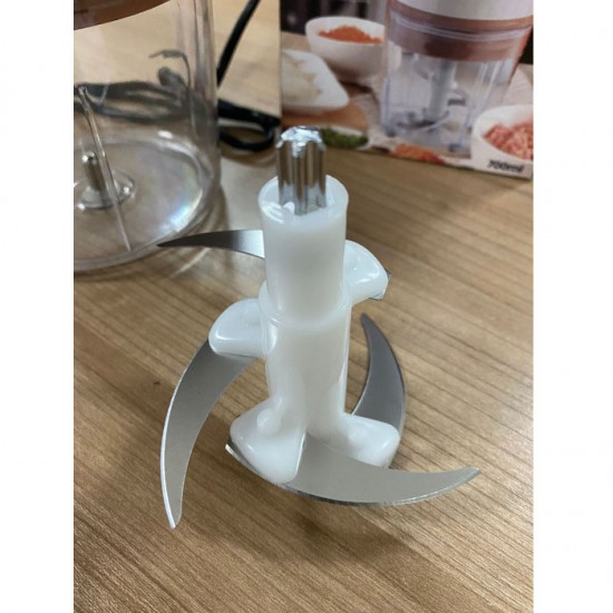 Luna Life MFP7 Mini Food Processor 700ml 200 Watt Penggiling Daging Food Grade Luna Life MFP7 Mini Food Processor 700ml 200 Watt Penggiling Daging Food Grade