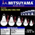 Mitsuyama Bohlam DC 12V Kabel 1.5 Meter LED Lampu Emergency Jepit Aki