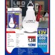Mitsuyama Bohlam DC 12V Kabel 1.5 Meter LED Lampu Emergency Jepit Aki
