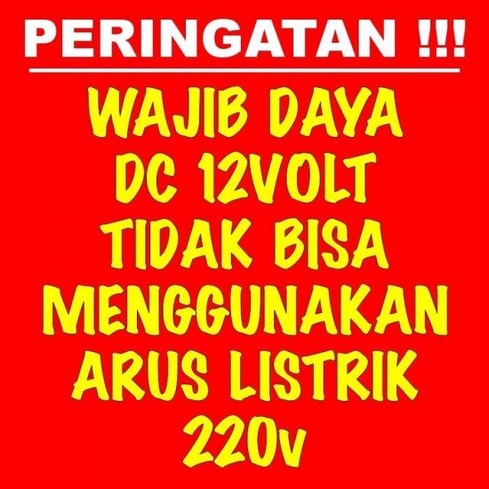 Mitsuyama Bohlam DC 12V Kabel 1.5 Meter LED Lampu Emergency Jepit Aki