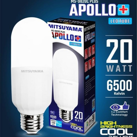 Mitsuyama Apollo Plus Lampu Bohlam LED Tube