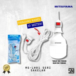 Mitsuyama MS-LH01 Seri Sakelar Fitting Lampu Gantung 5M 10M