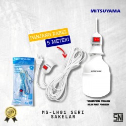 Mitsuyama MS-LH01 Seri Sakelar Fitting Lampu Gantung 5M 10M