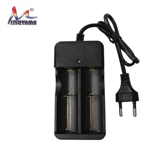 Mitsuyama MS-07 Charger Battery Baterai 18650 2 Slot