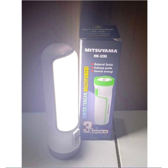 Mitsuyama MS-1239 Senter Tangan Multifungsi 10W Lampu Samping 20W