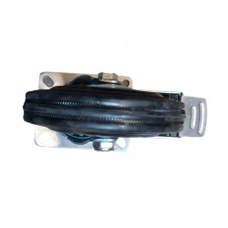 Notra Roda Karet 5 Inch Hidup Rem 125mm 12.5cm