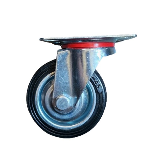 Notra Roda Karet 3 Inch Hidup 75mm 7.5cm Notra Roda Karet 3 Inch Hidup 75mm 7.5cm