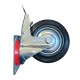 Notra Roda Karet 6 Inch Hidup Rem 160mm 16cm Notra Roda Karet 6 Inch Hidup Rem 160mm 16cm