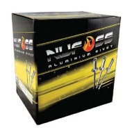 Nufoss 429 Paku Ripet 3.2x8mm Aluminium Rivet Nut isi 1000 Pcs 