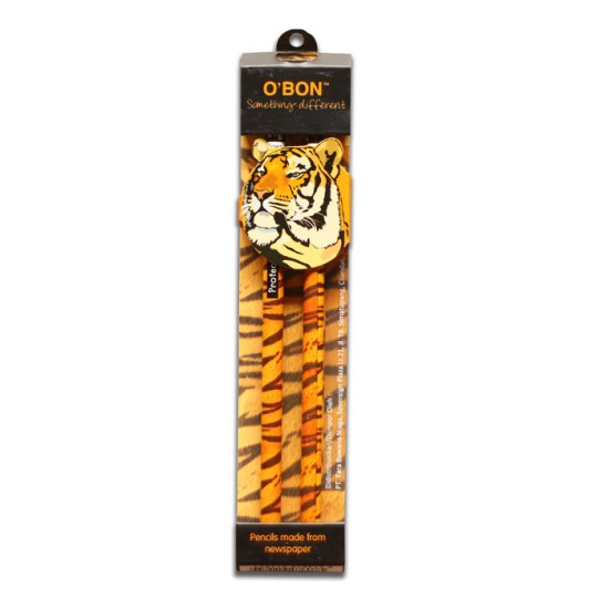O'BON Wildlife Series Twin Pack Pensil 2B isi 2pcs O'BON Wildlife Series Twin Pack Pensil 2B isi 2pcs