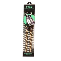 O'BON Wildlife Series Twin Pack Pensil 2B isi 2pcs O'BON Wildlife Series Twin Pack Pensil 2B isi 2pcs