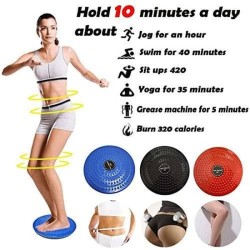 Waist Twisting Disc Jogging Plate Piringan Senam Packing OPP