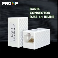 PROXP Barel Connector RJ45 1 to 1 Cat6 Inline Coupler