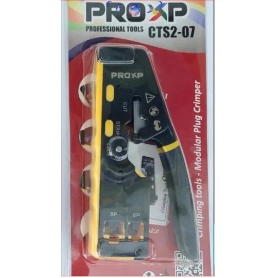 PROXP CTS2-07 Crimping Tools RJ45 UTP Cat5e Cat6 RJ11 PROXP CTS2-07 Crimping Tools RJ45 UTP Cat5e Cat6 RJ11
