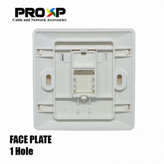 PROXP FP101 Face Plate Panel 1 Hole PROXP FP101 Face Plate Panel 1 Hole