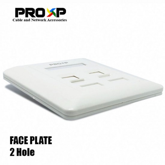 PROXP FP201 Face Plate Panel 2 Hole PROXP FP201 Face Plate Panel 2 Hole