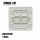 PROXP FP201 Face Plate Panel 2 Hole PROXP FP201 Face Plate Panel 2 Hole