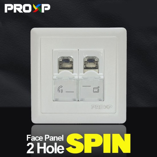 PROXP Face Plate Panel 2 Hole Spin Series PROXP Face Plate Panel 2 Hole Spin Series