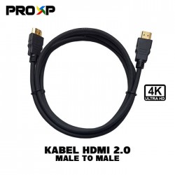 ProXP Kabel HDMI 2.0 Male to Male 4K 1080P Resolution 60Hz