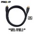 ProXP Kabel HDMI 2.0 Male to Male 4K 1080P Resolution 60Hz
