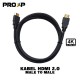 ProXP Kabel HDMI 2.0 Male to Male 4K 1080P Resolution 60Hz ProXP Kabel HDMI 2.0 Male to Male 4K 1080P Resolution 60Hz