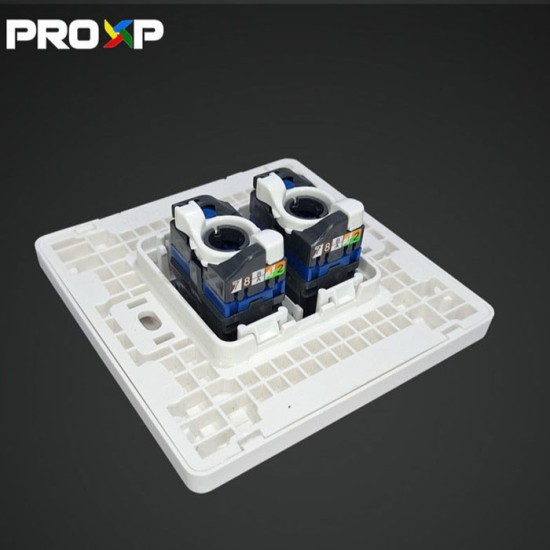 PROXP Modular Jack RJ45 Cat 6 Tolless Keystone Spin Unshield PROXP Modular Jack RJ45 Cat 6 Tolless Keystone Spin Unshield
