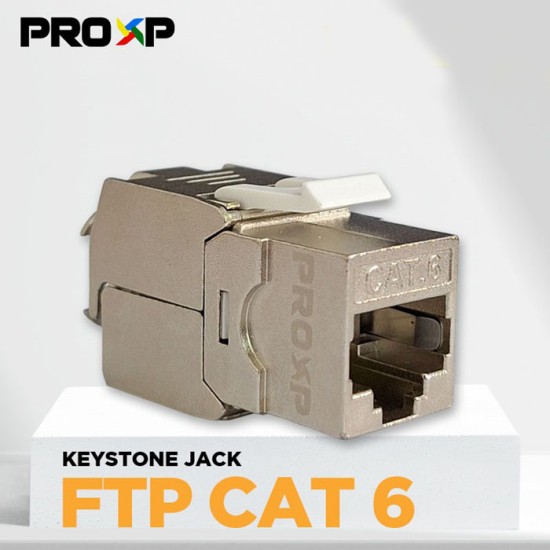 PROXP Modular Jack FTP Cat 6 Tolless Keystone PROXP Modular Jack FTP Cat 6 Tolless Keystone