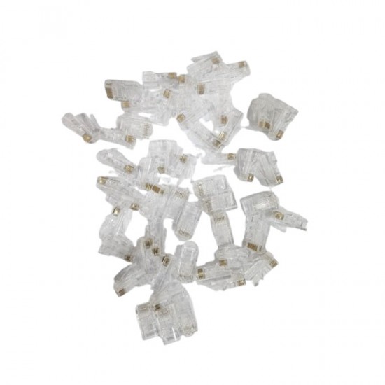 PROXP Modular Plug Connector RJ45 Cat 5e 50 Pcs 100 Pcs PROXP Modular Plug Connector RJ45 Cat 5e 50 Pcs 100 Pcs