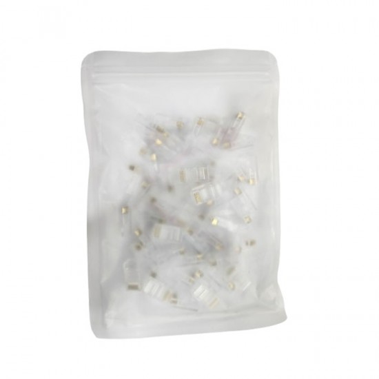PROXP Modular Plug Connector RJ45 Cat 5e 50 Pcs 100 Pcs PROXP Modular Plug Connector RJ45 Cat 5e 50 Pcs 100 Pcs