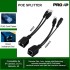 PROXP POE Splitter Injector CCTV RJ45 8 Pin Male Female