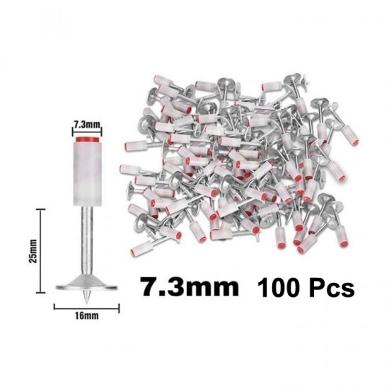 Paku Ramset Beton Stampset Washer 7.3mm 1 Dus isi 100 Pcs Paku Ramset Beton Stampset Washer 7.3mm 1 Dus isi 100 Pcs