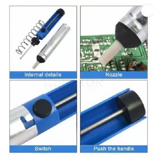 Desoldering Pump Solder Sucker Alat Penyedot Sedotan Timah Desoldering Pump Solder Sucker Alat Penyedot Sedotan Timah