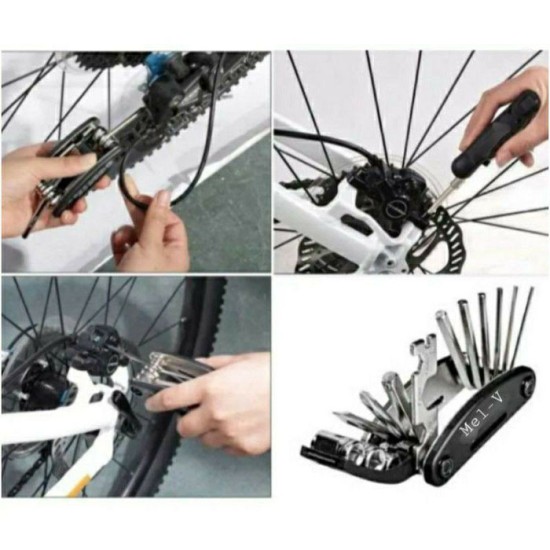 Toolkit Kunci L Sepeda set 16 in 1 Kunci Shock Sepeda Toolkit Kunci L Sepeda set 16 in 1 Kunci Shock Sepeda