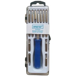 Obeng Set 16 in 1 Kotak buat Handphone 16 Piece Student Tools Kit