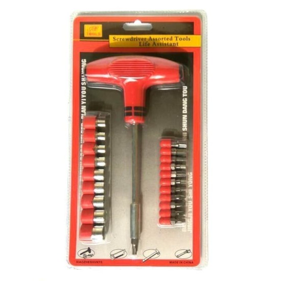 Five Star Obeng Kunci T 24 pcs Serbaguna Five Star Obeng Kunci T 24 pcs Serbaguna